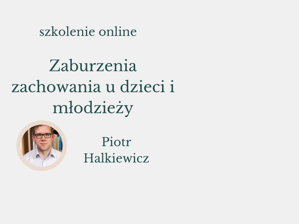 Zaburzenia zachowania u dzieci i młodzieży